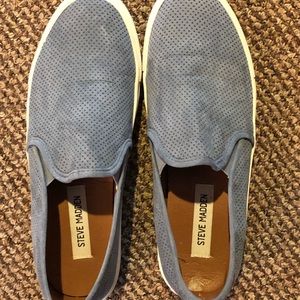 Steve Madden Slip-On Sneakers (Baby Blue)